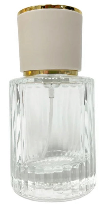 1 oz (30 ml)Clear Glass Perfume Bottle